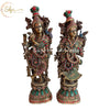 Large Radha Krishna Set by Silpi Handicrafts