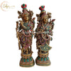 Large Radha Krishna Set by Silpi Handicrafts