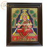 Goddess Annapurna Devi Tanjore Painting with Modern Frame