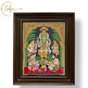 Sathyanarayana Swami Tanjore Painting with Classic Frame